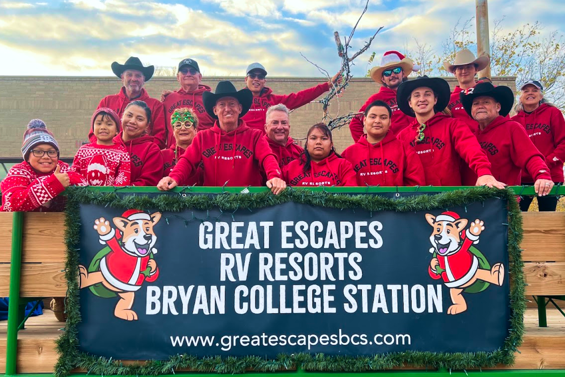 Gift of Camping | Christmas at Great Escapes Bryan College Station